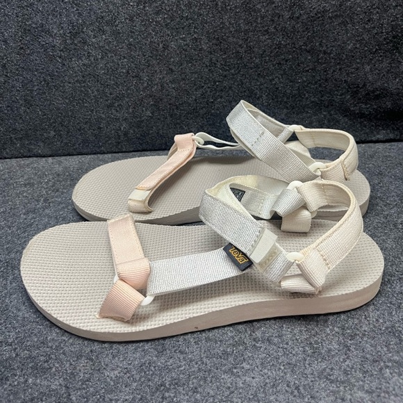 Teva Original Universal Sandals 1135370 PMML Women Size 11 pearl Metallic/Mauve - Picture 4 of 7